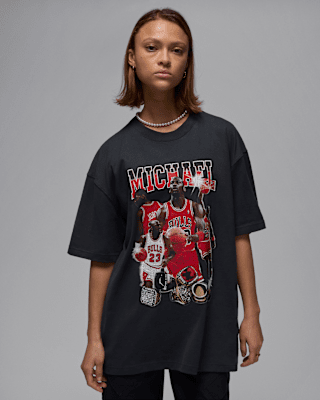 ★Nike★ Jordan Brooklyn Oversized Graphic T-Shirt M Sale Of Jordan - Jordan Brooklyn Oversized Graphic Short Sleeve Crew